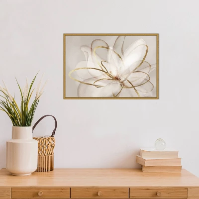 23" X 16" Transparent Beauty III By Eva Watts Framed Canvas Wall Art - Amanti Art 3 23" X 16" Transparent Beauty III By Eva Watts Framed Canvas Wall Art - Amanti Art - Image 3