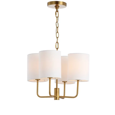 Elias Chandelier Brass/Gold - Safavieh 3 Elias Chandelier Brass/Gold - Safavieh - Image 3