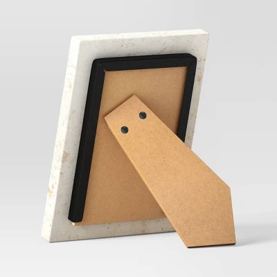 Marble Stone Table Frame Natural - Threshold™ 3 Marble Stone Table Frame Natural - Threshold™ - Image 3