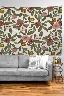Lebrii Febe Floral Pattern Tapestry - Society6 1 Lebrii Febe Floral Pattern Tapestry - Society6