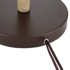 Franklin Iron Works Plymouth Rustic Farmhouse Torchiere Floor Lamp With Side Lights 72" Tall Bronze Faux Wood Mica Shade For Living Room Reading House -Home Decor Series Store GUEST f849abac 4931 41e6 b639 aaef65ce6d60