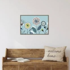 23" X 16" Scandi Florals I By Isabelle Z Framed Canvas Wall Art - Amanti Art -Home Decor Series Store GUEST f9db0a99 5f4d 4509 9557 597ddc4bab52