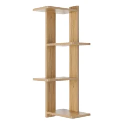 33" X 11.8" Alvar Corner 4 Tier Floating Ledge Column Wall Shelf - Danya B. -Home Decor Series Store GUEST fa2172cc 6d91 47ff 9b89 a05708f99abe