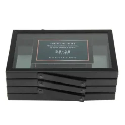 Northlight 20" Contemporary Collapsible Rectangular 4" X 6" Photo Picture Frame - Black -Home Decor Series Store GUEST fbea3cd0 29b5 4838 bc3f f48c4390d890
