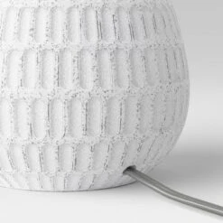 Ceramic Textured Table Lamp Base White - Threshold™ 5 Ceramic Textured Table Lamp Base White - Threshold™ -Home Decor Series Store GUEST fc9f4ede e288 4863 a616 ae078ed887a0