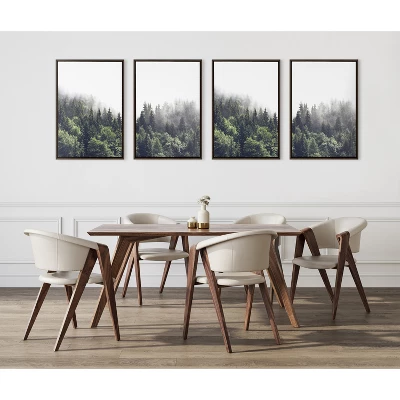 (Set Of 2) 23" X 33" Sylvie Foggy Day Framed Canvas Set By Creative Bunch Brown - Kate & Laurel All Things Decor 5 (Set Of 2) 23" X 33" Sylvie Foggy Day Framed Canvas Set By Creative Bunch Brown - Kate & Laurel All Things Decor - Image 5