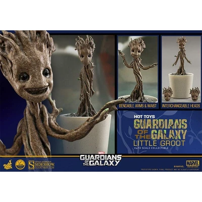 Hot Toys Guardians Of The Galaxy Little Groot 1/4 Collectible Figure 2 Hot Toys Guardians Of The Galaxy Little Groot 1/4 Collectible Figure - Image 2