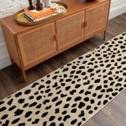 Daffodil Leopard Print Woven Rug - Threshold™ -Home Decor Series Store GUEST fd7ce3b6 e6f3 40a7 83d7 ec02ffd3ec0b