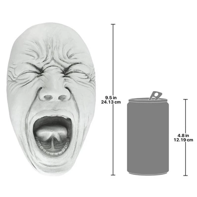 Design Toscano Screaming Simon Wall Sculpture 7 Design Toscano Screaming Simon Wall Sculpture - Image 7