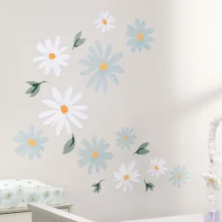 Lambs & Ivy Sweet Daisy Blue/White Flowers Wall Decals/Stickers 6 Lambs & Ivy Sweet Daisy Blue/White Flowers Wall Decals/Stickers -Home Decor Series Store GUEST fdff3cd4 3005 4128 b8cf 7f1b1c08e008