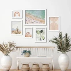 (Set Of 6) Framed Prints Gallery Wall Art Set Pastel Beach By Sisi And Seb - Americanflat 10 (Set Of 6) Framed Prints Gallery Wall Art Set Pastel Beach By Sisi And Seb - Americanflat -Home Decor Series Store GUEST ff019196 78d7 4a38 8866 4adc29449efc