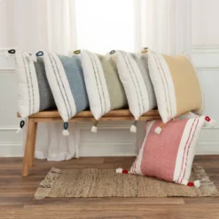 20"x20" Oversize Color Block Square Throw Pillow Cover - Rizzy Home 12 20"x20" Oversize Color Block Square Throw Pillow Cover - Rizzy Home -Home Decor Series Store GUEST ffb9b250 5097 46e9 a641 75a452dcdcee