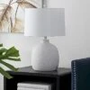 Veleri Table Lamp - White Speckle - Safavieh